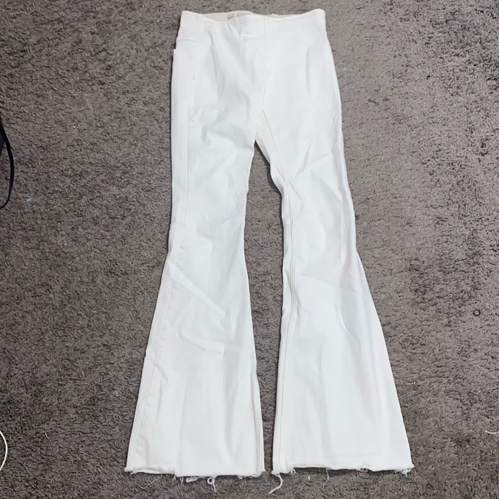 Free People flare stretch jean